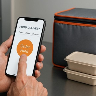 Ordinare cibo a domicilio con un tocco: perché la comodità resta il vero motore delle app