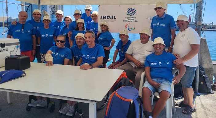 Savona, Open Day di vela inclusiva: il caldo e il vento debole non fermano l'iniziativa Savona, Open Day di vela inclusiva: il caldo e il vento debole non fermano l'iniziativa