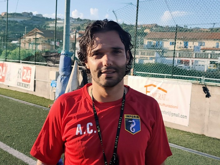 Paolo Cortellini ha guidato l'Imperia all'inizio della stagione 2021/2022