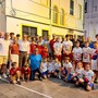 Pallapugno | Il presidente Enrico Costa e il vicepresidente Marco Scajola al torneo "PallaPigna" di Sanremo Pallapugno | Il presidente Enrico Costa e il vicepresidente Marco Scajola al torneo "PallaPigna" di Sanremo