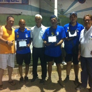 Petanque: la terna capitanata da Pesce vince a Pompeiana la gara Carciofo d'Oro