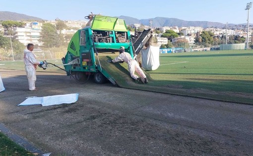 Calcio. A Pian di Poma sono partiti i lavori, presto il nuovo sintetico Calcio. A Pian di Poma sono partiti i lavori, presto il nuovo sintetico