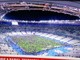 Dalle immagini di Sky la spettrale vista dello Stade de France