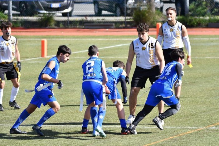 Football Americano. Una vittoria per l'Under 17 dei Pirates nel bowl di Albisola