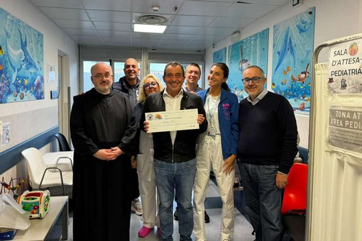 Polisportiva del Finale | Donati 1.000 euro per la pediatria di Savona Polisportiva del Finale | Donati 1.000 euro per la pediatria di Savona
