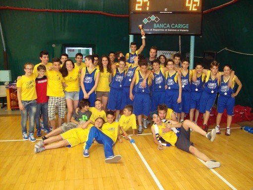 Basket, finale regionale under 14, l’Alassio vicecampione