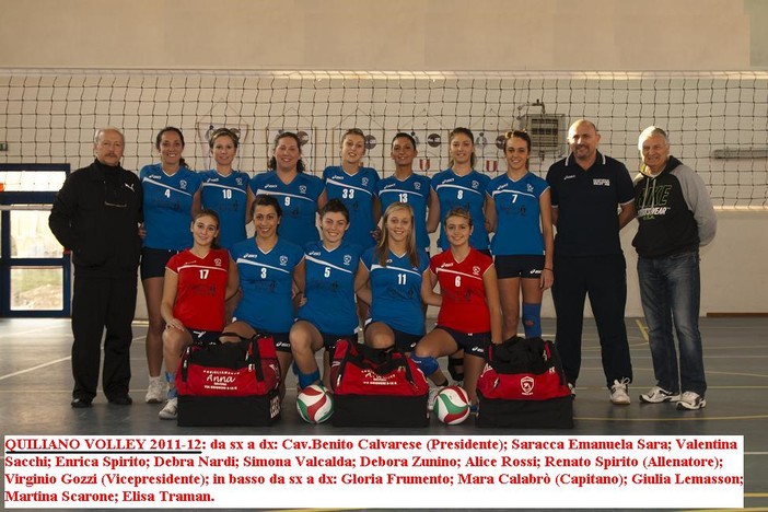 Volley, Quiliano in testa al Girone A della serie D femminile