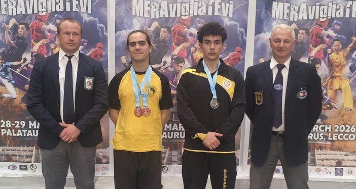 Polisportiva del Finale | il Kung Fu Touei Chou si tinge d'argento a Lecco