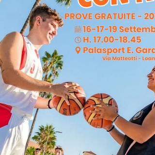 Pallacanestro Loano: al via le prove gratuite per le nuove leve