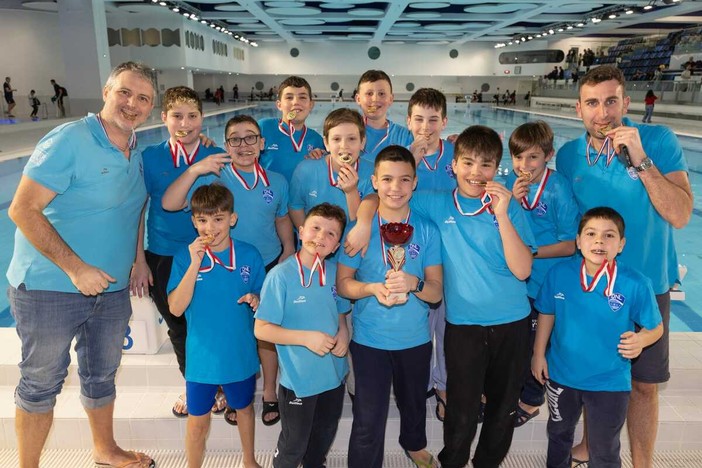 Pallanuoto | Vittoria internazionale per gli Esordienti del Doria Nuoto Loano, primo posto in bacheca nel Principato di Monaco