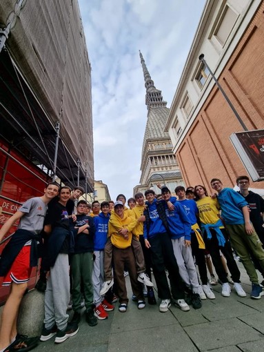 Pallacanestro Alassio, bellissima esperienza di tre giorni a Torino per l'under 14