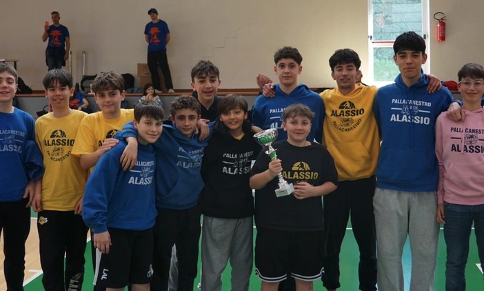 Basket | Pallacanestro Alassio, tre giorni a Torino per l'Under 14 con un percorso in crescendo