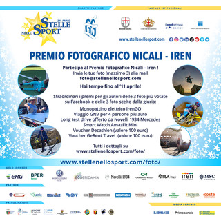 Premio Fotografico Nicali-Iren: il contest a colpi di “clic” aperto a tutti gli amanti dello sport