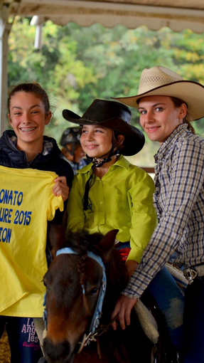 Ada Bosco e Camilla Verta, premiate nella finale regionale del campionato Wsga tosco-ligure di Pony Game
