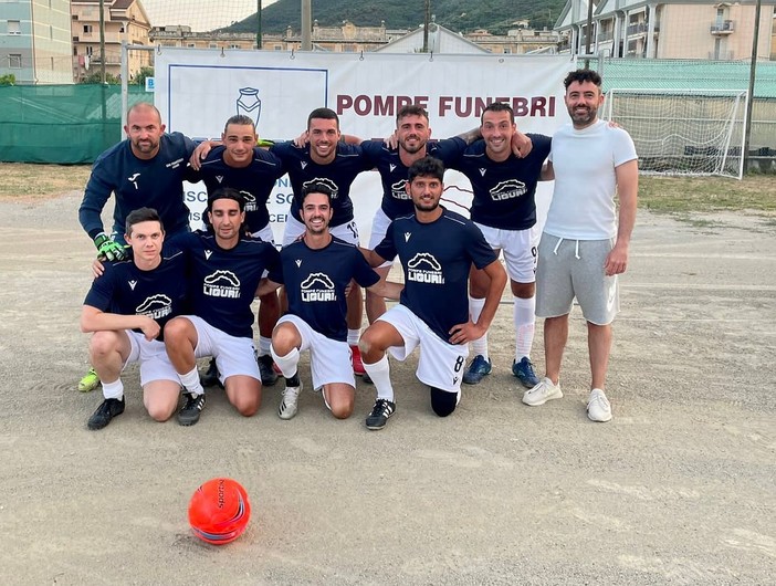 Calcio, Trofeo Città di Albenga. Rudy Caffè e Pompe Funebri Liguri festeggiano la prima vittoria