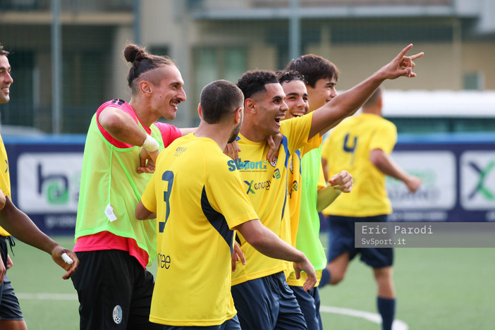Calcio | Pietra Ligure. Ecco i gol di Celella e Fatnassi, 2-0 biancoceleste alla Lavagnese (VIDEO)