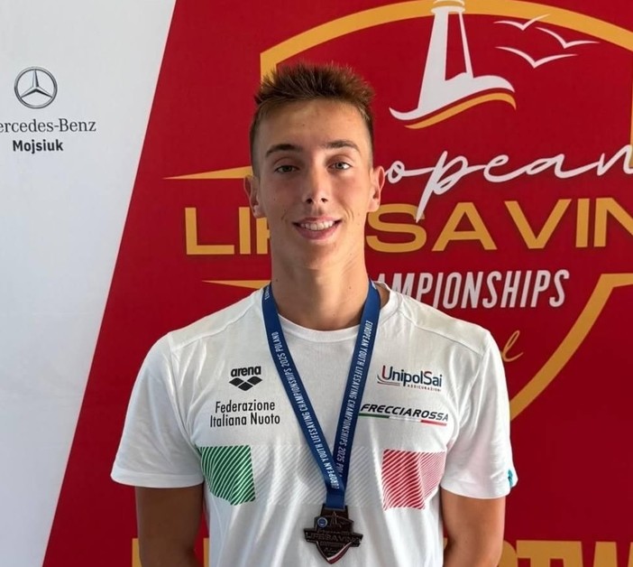 Mattia Michele Patuto porta Cairo sul podio agli Europei di nuoto per salvamento Mattia Michele Patuto porta Cairo sul podio agli Europei di nuoto per salvamento