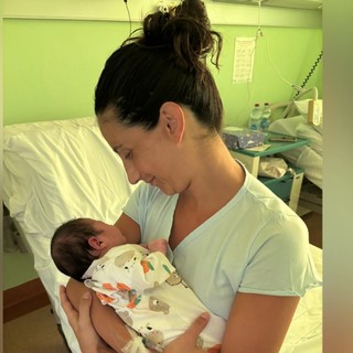 Rari Nantes Savona. Fiocco rosa in casa Rizzo, è nata la piccola Sofia