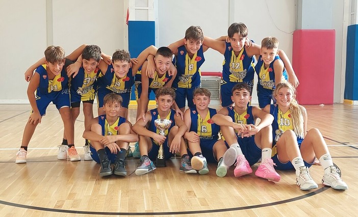 Pallacanestro Alassio | l’Under 14 trionfa alla seconda edizione del Memorial Sandro Pertini