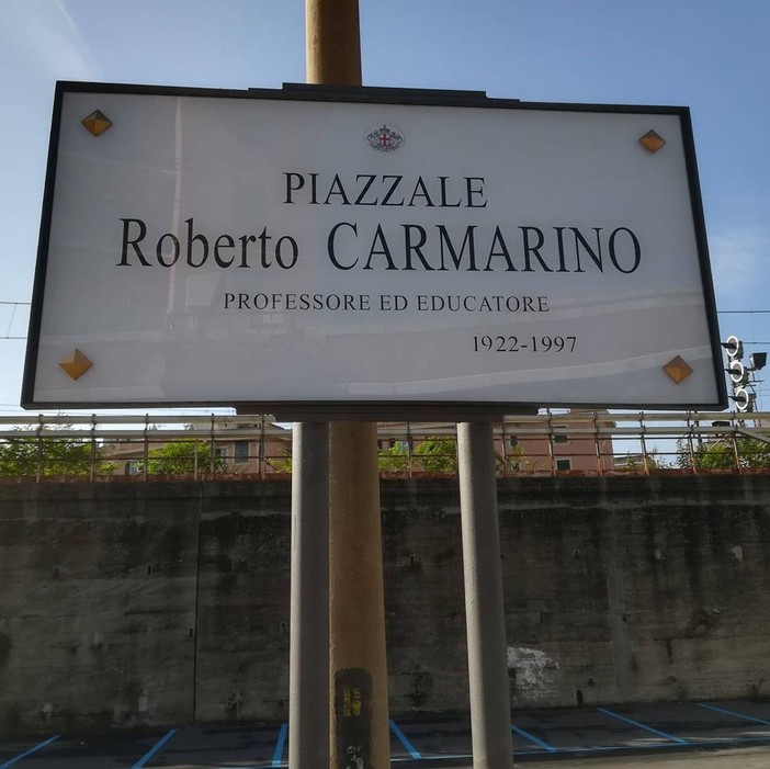 Una Piazza per Roberto Carmarino, educatore di sport e di vita Una Piazza per Roberto Carmarino, educatore di sport e di vita