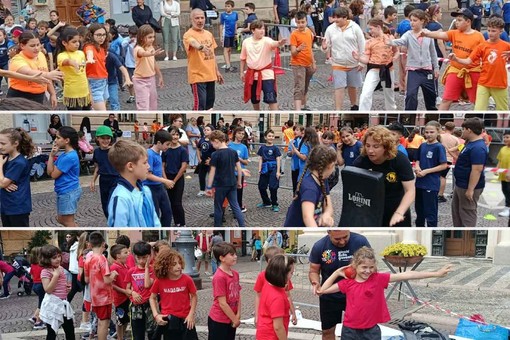 Colori, sport e partecipazione: la Polisportiva del Finale brilla alla Scuola Attiva Kids 2025