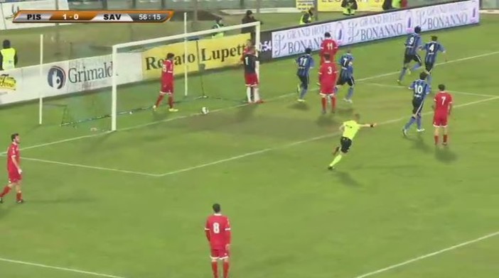 Calcio. Un buon primo tempo non basta al Savona, a Pisa arriva l'ennesima sconfitta Calcio. Un buon primo tempo non basta al Savona, a Pisa arriva l'ennesima sconfitta