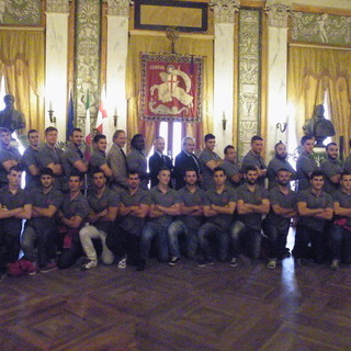 Rugby Ligure: giornata speciale per il Cus Genova, ricevuto a Palazzo Tursi dal Sindaco Andrea Doria