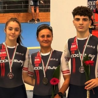 Roller Sports Vado Ligure | Quattro medaglie agli Italiani Indoor di Pescara, coach Pittatore: "Orgoglioso dei miei ragazzi"