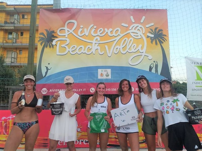 Riviera Beach Volley: il circuito Menabrea ha fatto tappa a San Bartolomeo al Mare