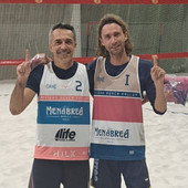 Il duo maschile del Riviera Beach Volley Arpino-Ciangherotti Il duo maschile del Riviera Beach Volley Arpino-Ciangherotti
