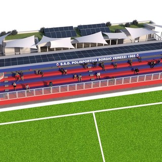 Calcio, Borgio Verezzi. Ecco il progetto del nuovo "Comunale", investimenti per quasi due milioni di euro