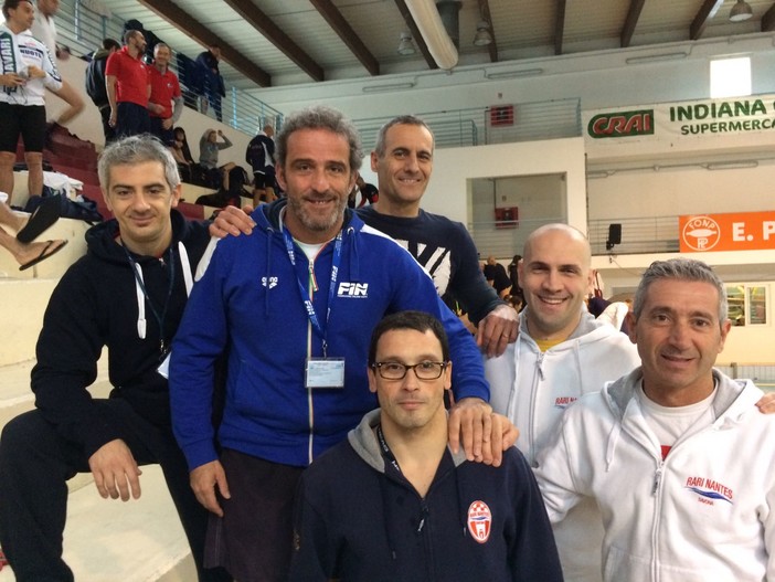 Nuoto, Meeting di Sori: 4 medaglie d'oro e 11° posto assoluto per i Master della Rari Nantes Savona