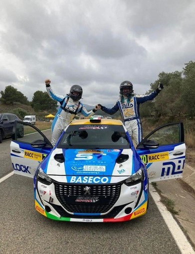 Motori, World Rally Championship: festa grande per Gabriele Cogni e Giacomo Ciucci arriva la vittoria a Salou