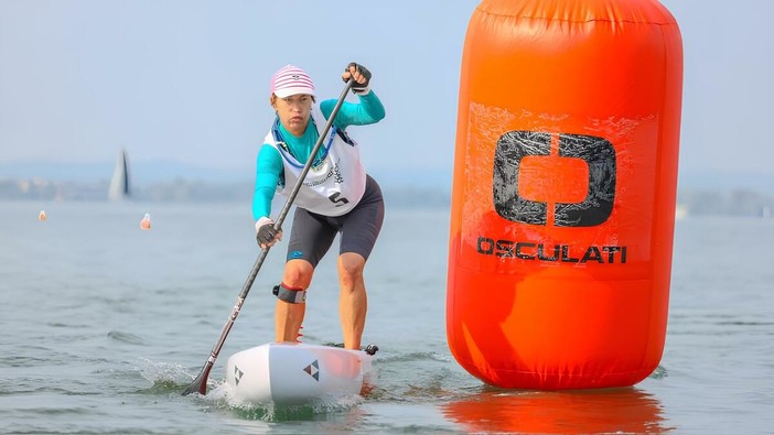 Sup Team Savona. Sara Oddera incanta anche sul lago di Garda, arriva il primo posto nella categoria Master 50 Sup Team Savona. Sara Oddera incanta anche sul lago di Garda, arriva il primo posto nella categoria Master 50