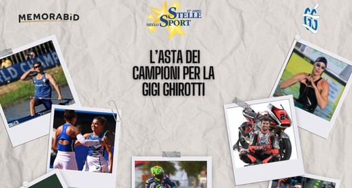 Sinner, Paolini, Federica Pellegrini e Valentino Rossi: i cimeli delle "Stelle nello Sport" all'asta per la Gigi Ghirotti