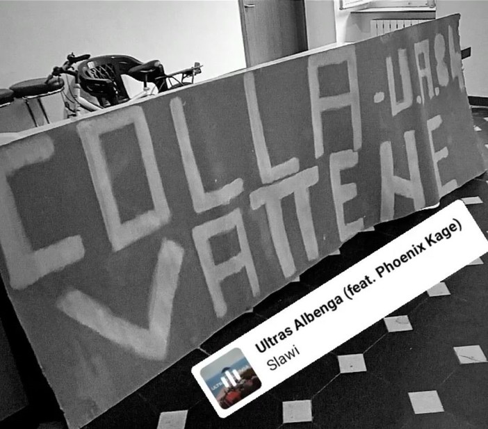 Calcio, Albenga. Scatta la contestazione degli Ultras 84: "Colla vattene"