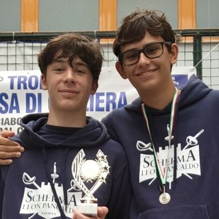Scherma. Due podi per la Leon Pancaldo alle Qualificazioni Regionali Cadetti e Giovani