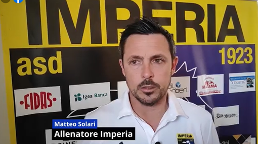 Matteo Solari, allenatore dell'Imperia Matteo Solari, allenatore dell'Imperia
