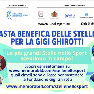 Sesta sessione dell’Asta delle Stelle: in campo Vasquez, Kasami, e Bandinelli per la Fondazione Gigi Ghirotti ETS