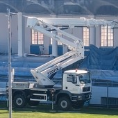 Calcio, Sanremese. Prosegue il restyling dello stadio Comunale, il presidente Masu: "Auspichiamo una concessione almeno decennale" Calcio, Sanremese. Prosegue il restyling dello stadio Comunale, il presidente Masu: "Auspichiamo una concessione almeno decennale"