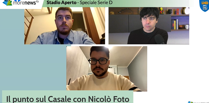 Stadio Aperto. In coda è lotta punto a punto, le ultime novità da Casale Stadio Aperto. In coda è lotta punto a punto, le ultime novità da Casale