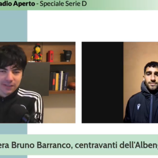 Stadio Aperto. Ospite della nuova puntata il bomber dell'Albenga Bruno Barranco (Video)