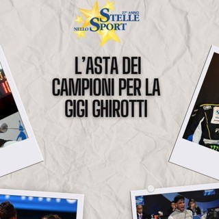 Stelle nello Sport | Asta delle Stelle per la Gigi Ghirotti: scendono in campo anche Valentino Rossi, Jasmine Paolini e Bebe Vio
