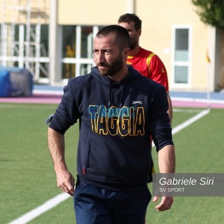 Simone Siciliano, allenatore del Taggia Simone Siciliano, allenatore del Taggia