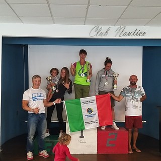 Stand up paddle, Sara Oddera campionessa italiana con il Sup Team Savona