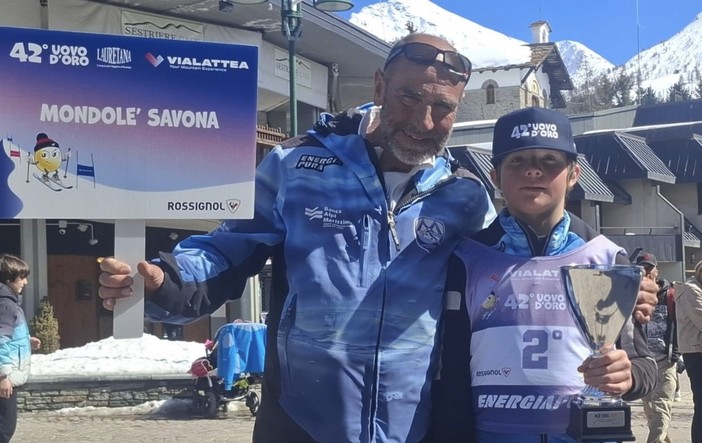 Sci, Sporting Savona. Un grande secondo posto per Leonardo Lenzi all'Uovo d'Oro