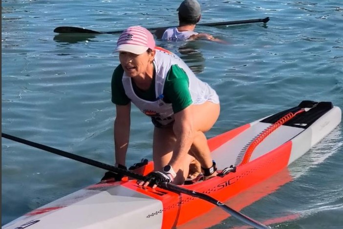 Sup Team Savona. Il talento di Sara Oddera risplende nelle acque di Roquebrune Sup Team Savona. Il talento di Sara Oddera risplende nelle acque di Roquebrune