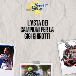 Sinner, Paolini, Federica Pellegrini e Valentino Rossi: i cimeli delle "Stelle nello Sport" all'asta per la Gigi Ghirotti