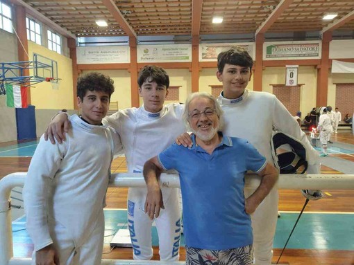 Scherma | Buona partenza per la Leon Pancaldo: Vinai e Pozzoli staccano il pass per Riccione