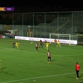 Calcio, weekend fortunato per i savonesi tra i pro: dopo Debenedetti, prima rete per Tessiore col Guidonia Montecelio (VIDEO)